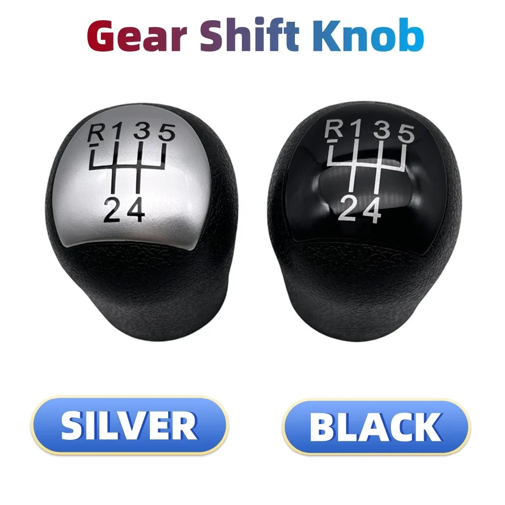 Car Lever Gear Shift Knob Shifter Stick Pen Head 5 Speed For Renault Twingo Scenic Megane Laguna Kangoo Clio II 2 MK2  Auto Part