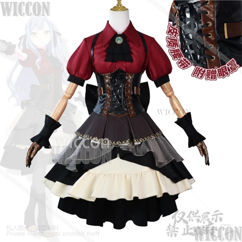 Ave Mujica Anime Game BanG Dream Cosplay It's MyGO!!! Costume Gothic Princess Skirt Lolita Dress Woman Girl Halloween Customized