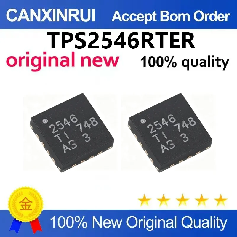 （5pcs-100pcs）Brand new original TPS2546RTER silk screen 2546 package WQFN-16 battery management