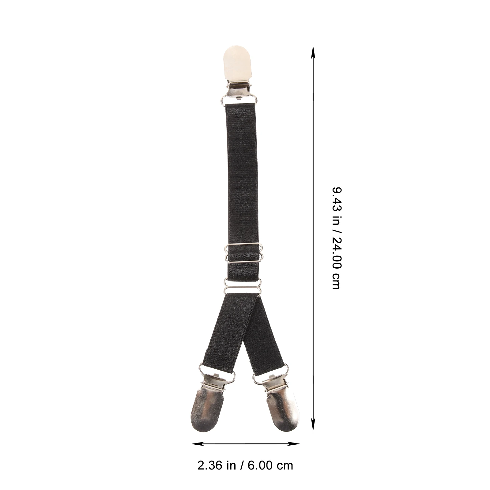 2 Pcs Duckbill Buckle Sock Clip Non-slip Clamp Shirt Holder Straps Garter Women Socks Goalkeeper