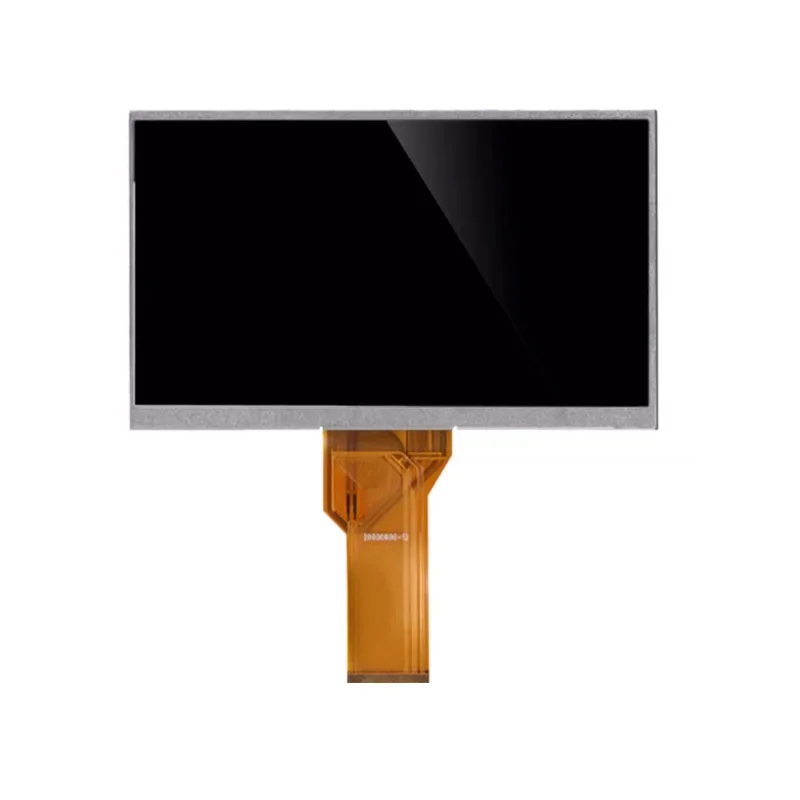 Suitable for QunChuang 7-inch 50 PIN AT070TN90 TN92 V.X 7D1+1 FPC LCD screen, with a cable length of 80MM