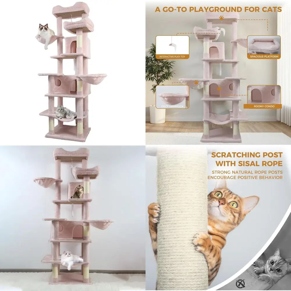 68 Indoor Cat Tower…