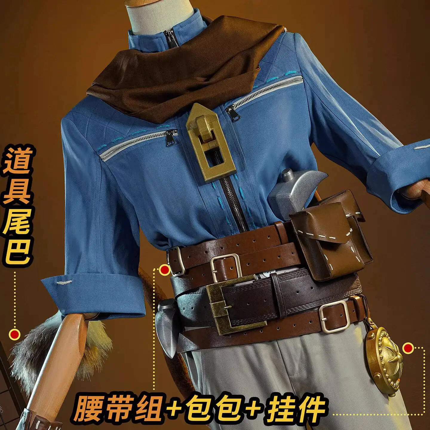 

New Identity V AsymmetricalBattleArena Explorer Double-Faced Thief Fiesta Carnival Halloween Cos Cosplay Fashion