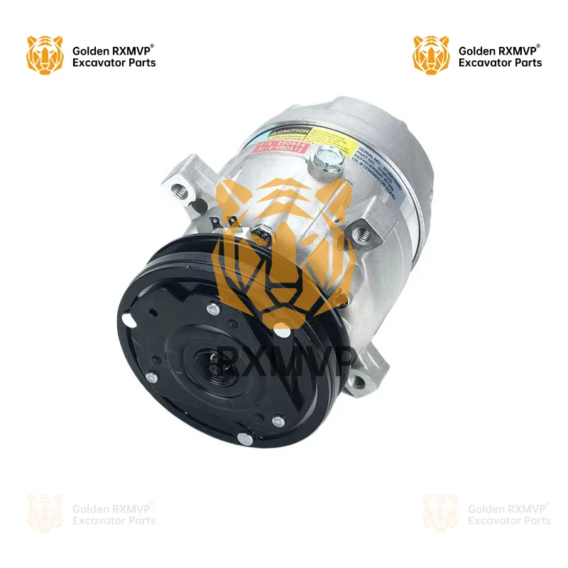 For Doosan Daewoo Dx55 60-9c Dh/55 60 80 Air Conditioning Compressor Air Pump Assembly Excavator Accessories