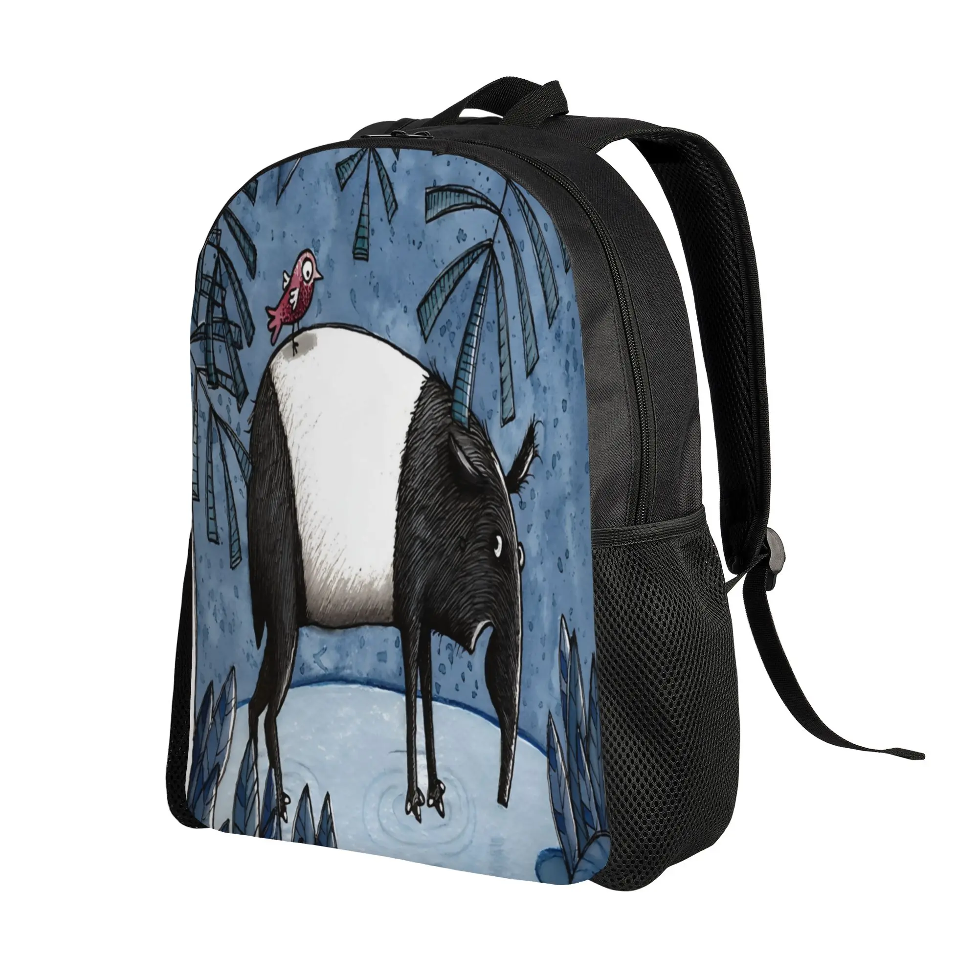 Back to school season Welcome To The Jungle   Tapir   Schabrackentapir 1 Bookbag  Male Lady Daily Backpack