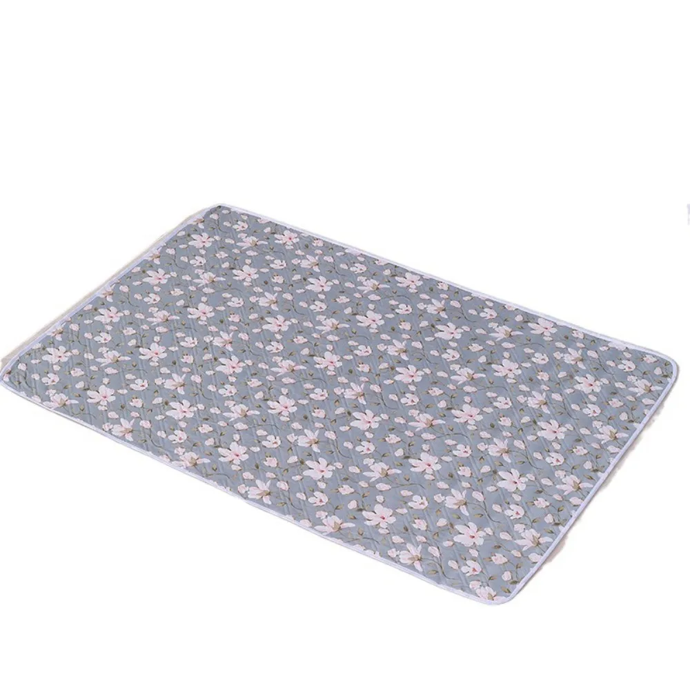 

Practical 80*120cm Urine Mat Cute Cartoon Urine Pads Cloth Skin-friendly Reusable Women Menstrual Bed Sheet Toddlers