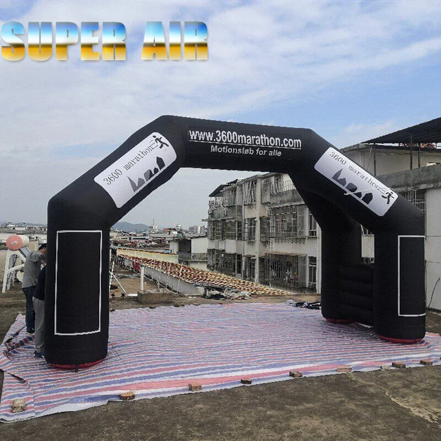 Factory direct sales professional custom portable safety Oxford cloth outdoor inflatable four-legged arch