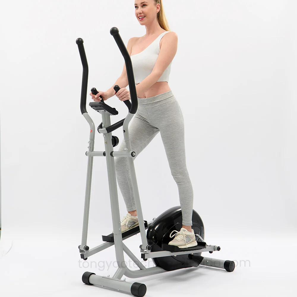 

Customized 5kg Flywheel Indoor Vertical Elliptical Trainer Magnetic Control Fitness Equipment Customized Aerobic Machine Trainer