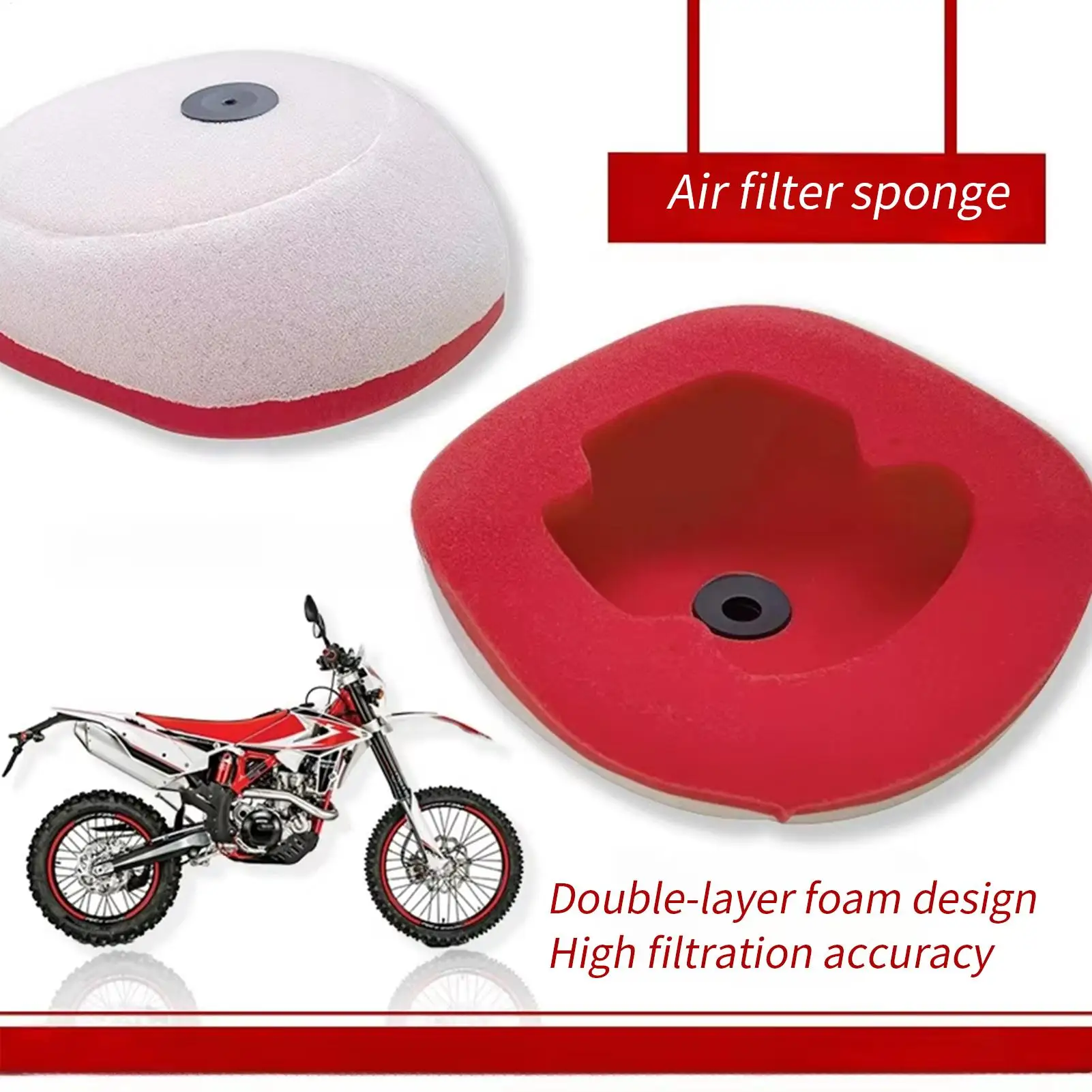 

Моющийся поролоновый воздушный фильтр для BETA 125RR 250RR 300RR 350RR 390RR 400RR 430RR 450RR 480RR 498RR 390RS 430RS 500RS