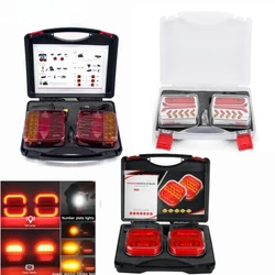 OIATCO Wireless Magnetic LED Truck Tail Light Trailer Rear Light Signal Warning Brake Lamp Towing Caravan Camper Lorry RV Boat