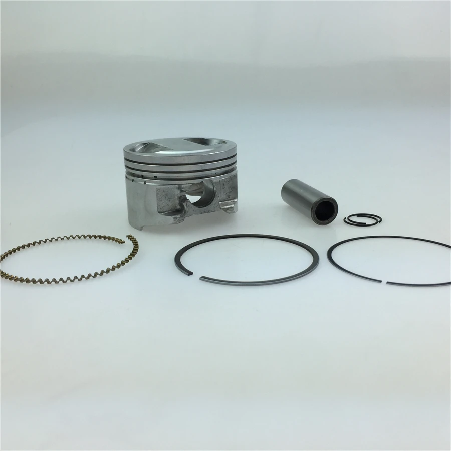 For RSZ Clever 100 Motorcycle Modified Cylinder Piston Ring Group 58.5mm Piston (15mm Pin)