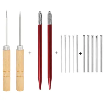 Puppenhaar-Nadelset zum Neubemalen von Babyköpfen, Reborn-Haarwurzelungswerkzeug, Perückenherstellungszubehör P31B 10 best sales Werkzeug zum Wiederverwurzeln - №1