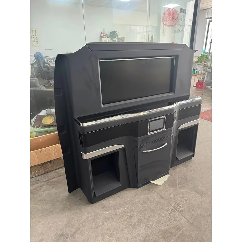 Elegant and Practical Interior Upgrade with Luxury Partition, Storage, Soundproofing, Premium Materials for Vito