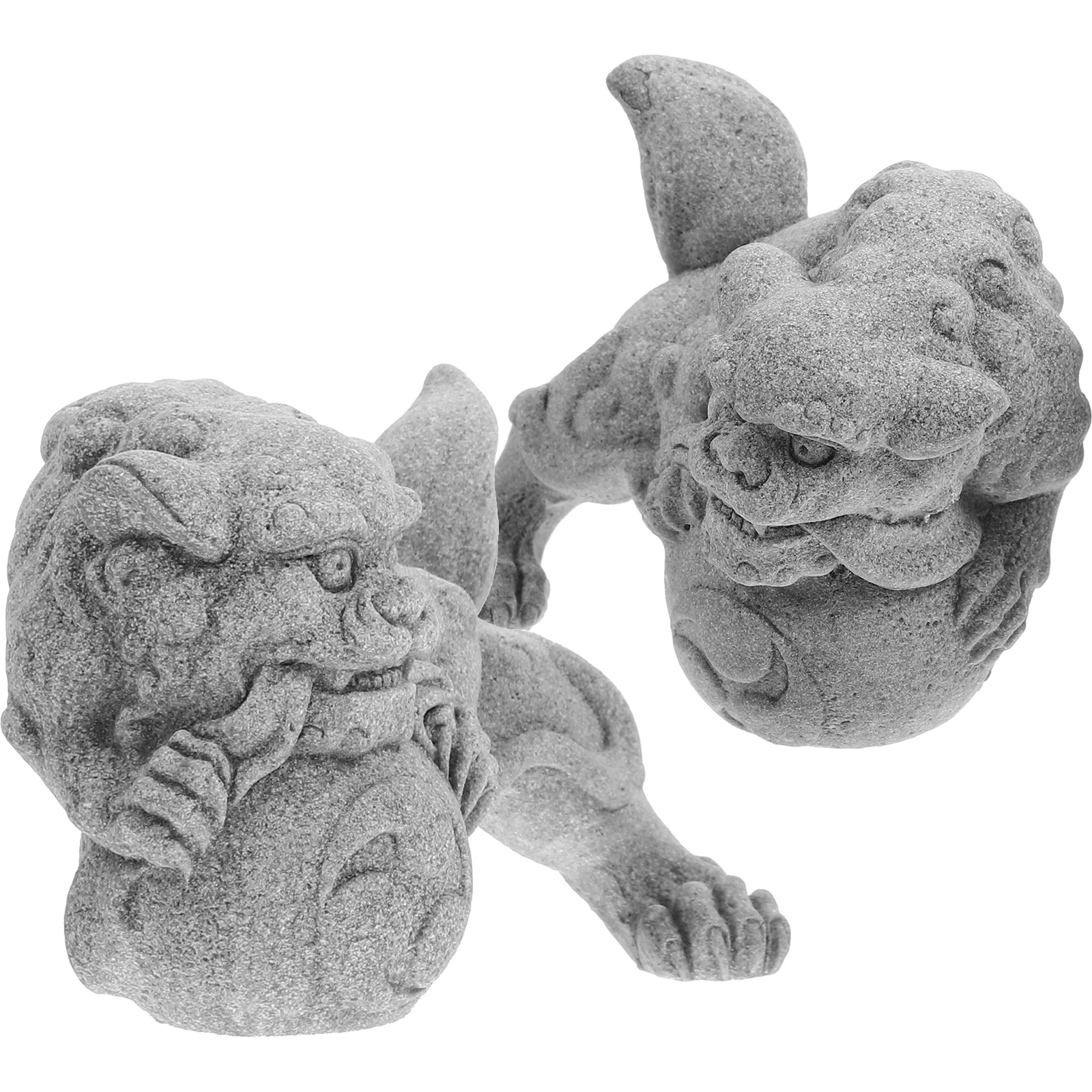 

Lion Figurine Statues Micro L naments Home Supplies Courtyard Garden Decor Fish Tank Decoration Miniature Adornment