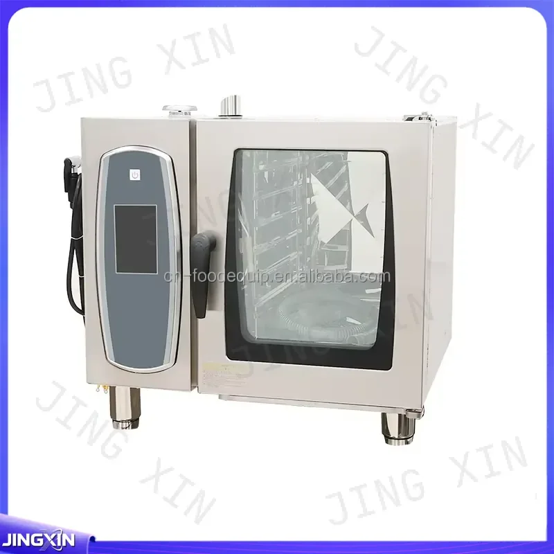 custom for Commercial Electric 6 Layer Stainless Steel Combi Steaming Baking Oven Restaurant Kitchen Equipment Computer Board