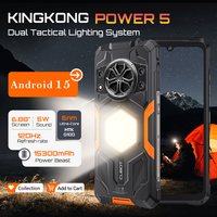 Cubot kingkong power 5, Rugged Smartphone Android 15, 15300mAh Battery, 6.88\