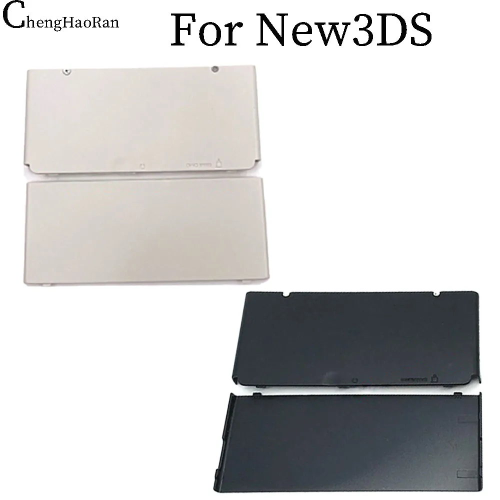 ChengHaoRan 1PC Für Schwarz Und Weiß NEW3DS Spiel Fall Neue Kleine Drei Oben Und Unten Abdeckung Neue 3DS ersatz Fall