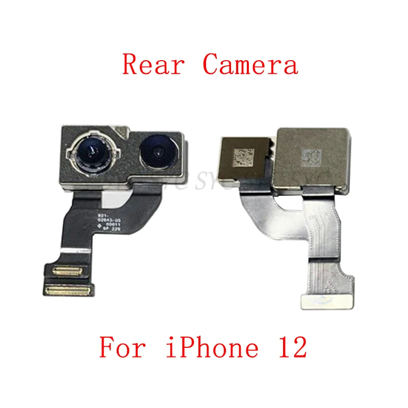 Rear Big Camera Back Camera Module For iPhone X XR XS Max 11 Pro Max 12 Mini SE 2020 Back Camera Module Repair Parts