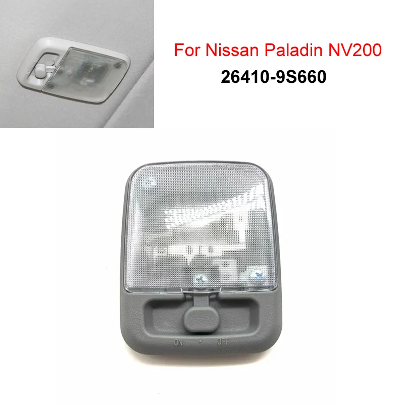 Car Styling Rear Interior Reading Light Inside Roof Ceiling Lamp Dome Lights for Nissan Paladin NV200