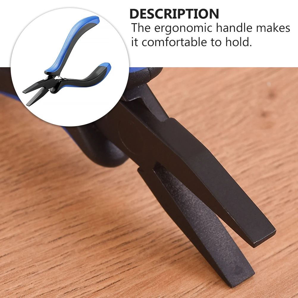 

1pc Flat Mouth Pliers Lightweight Ergonomic Handle One Hand Operation Portable Fish Clamp Outdoor Fishing Tool Fish Grip Holder