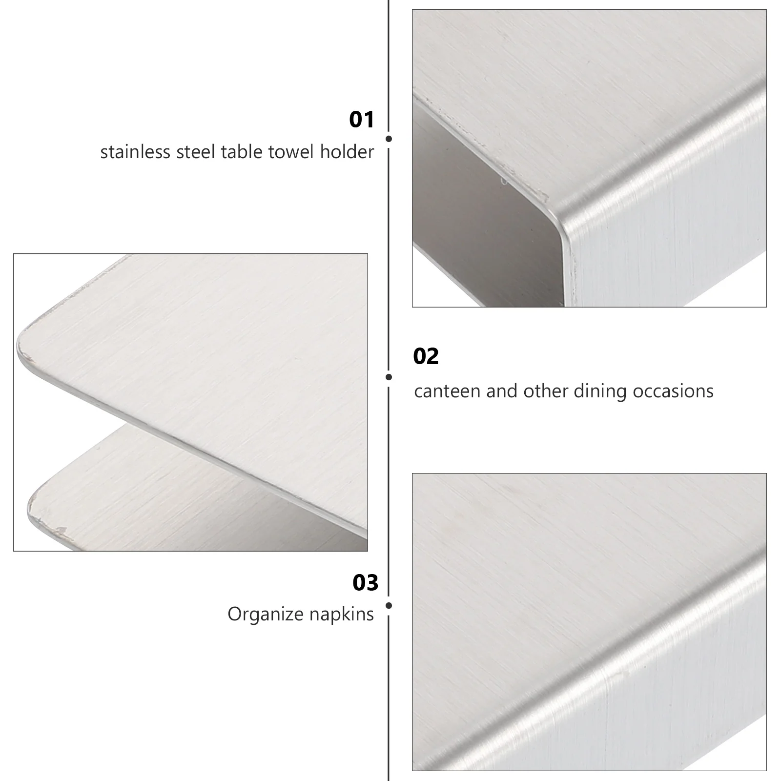 

Napkin Holder Nordic Tissue Rack Decorative Napkin Stand Modern Style Tissue Storage Home Accessory Restaurant Accessory Compact