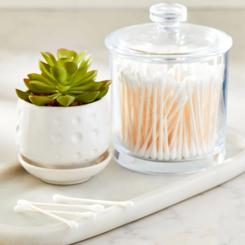 500 Count Cotton Swabs Paper Sticks Personal Care Cleaning Arts Crafts Gentle Hygienic Safe Multifuntional Swabs 12 Pack