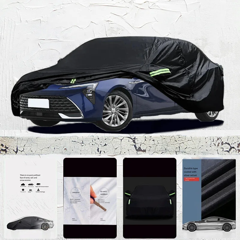 

For-Buick-Lacrosse-Anti-UV-Sun-Shade-Rain-Snow-Resistant-Dustproof-Black-Cover-Car-umbrella-Full