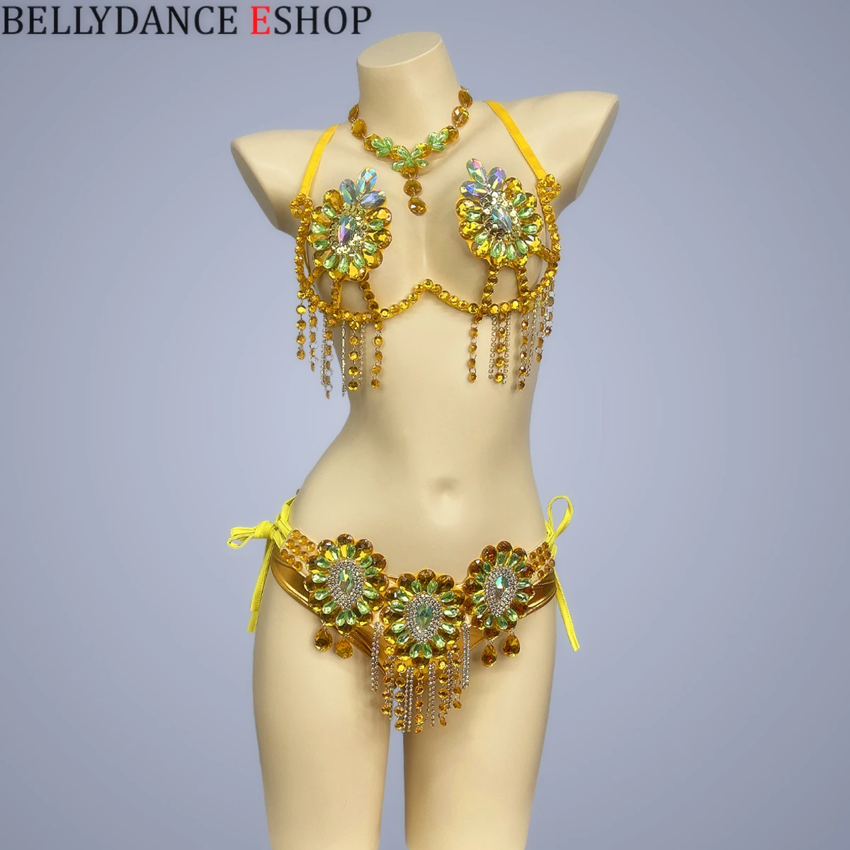 New Arrival Sexy Samba Carnival For Women Wire Bra & Belt  stones Samba Suit free shipping C021