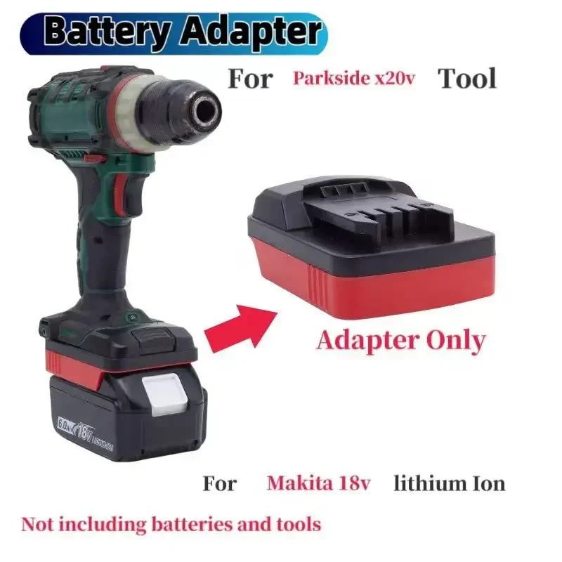 

Battery Adapter Adapter For Makita 18v Conversion To Parkside Batteries Tool Connector(Not include tools and battery)