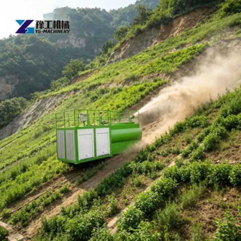 4000L Hydroseeder Machine Grass Seeds Sowing Sprayer for Mining Site Reclamation