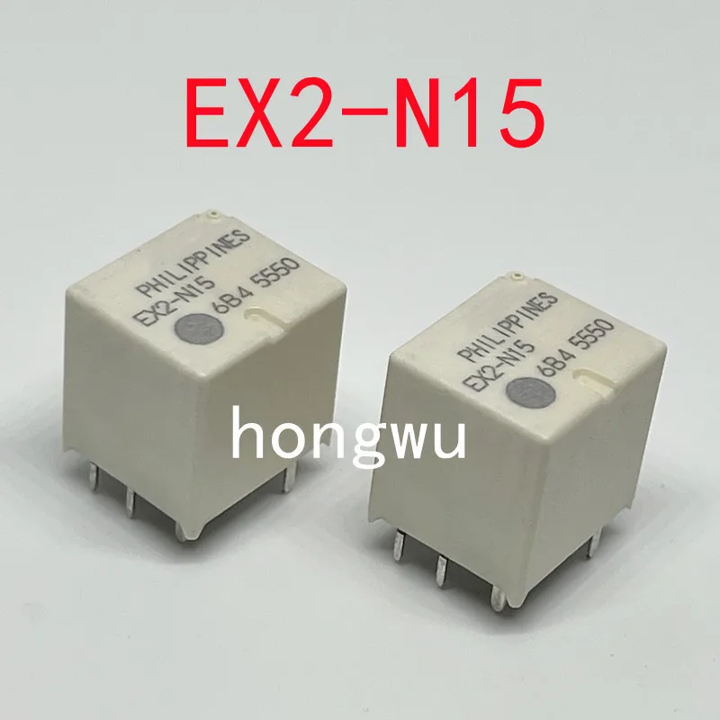 

100% Original New 2PCS/ EX2-N15 DC12V relay 30A 10pins