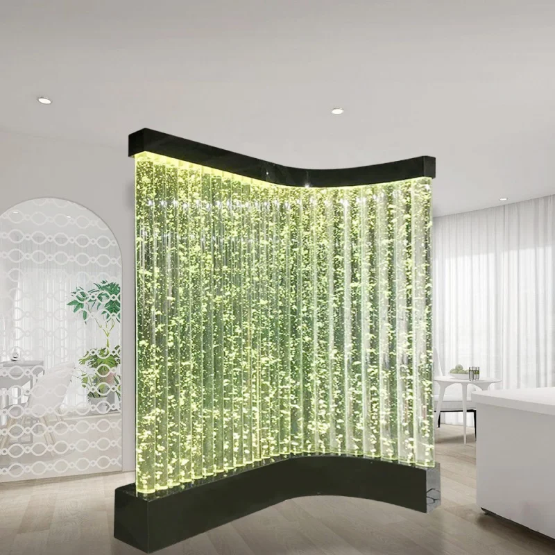 custom.High-quality curved bubble walls are used for interior decoration and can be used in various occasions