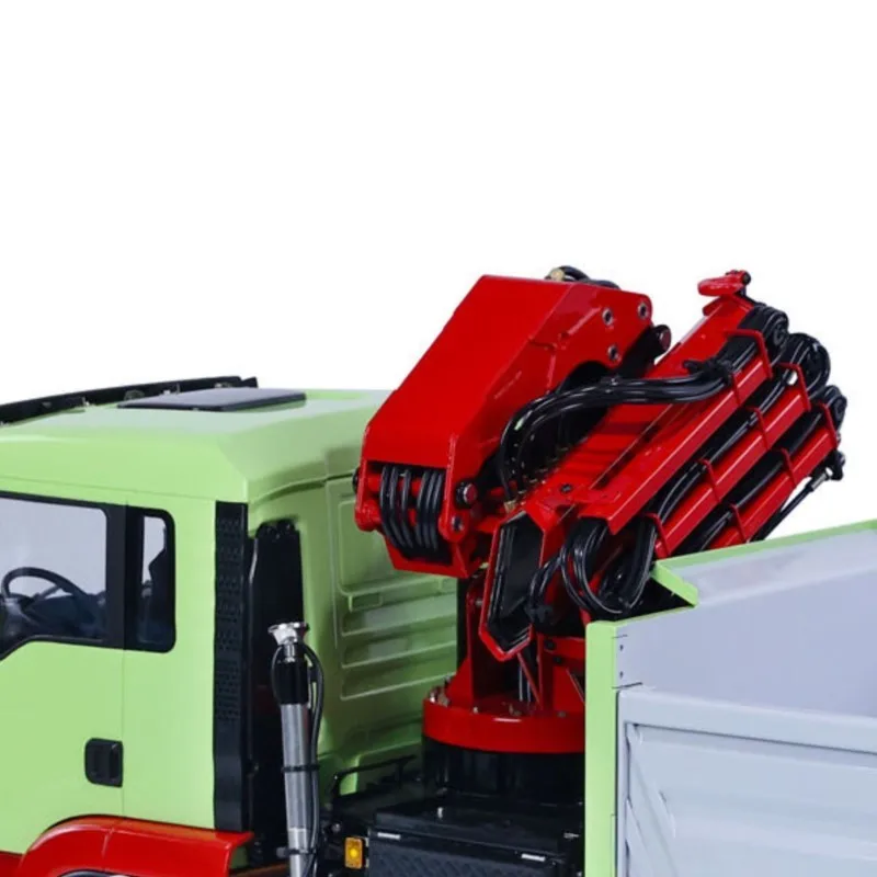 RC Dumper 8X8 LESU 1/14 camion à benne hydraulique pour Pl18Ev télécommande grue Dumper peint assemblé jouet pour garçon Thzh1439