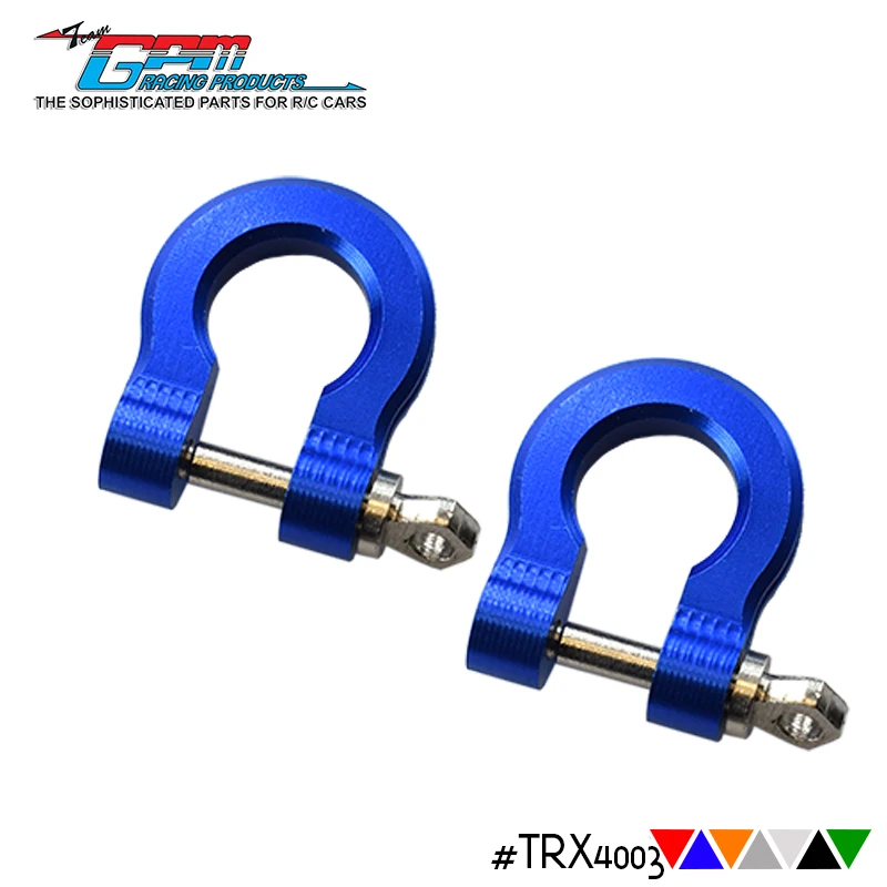 GPM Alloy Front / Rear Bumper D-Rings For TRAXXAS 1/10 TRX4 Land Rover Defender
