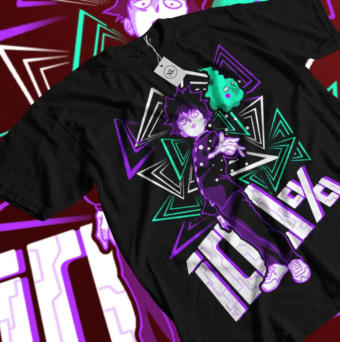

Mob Psycho 100 Cast T-Shirt Anime Mob Psycho Dimple Idiot T-Shirt All Size