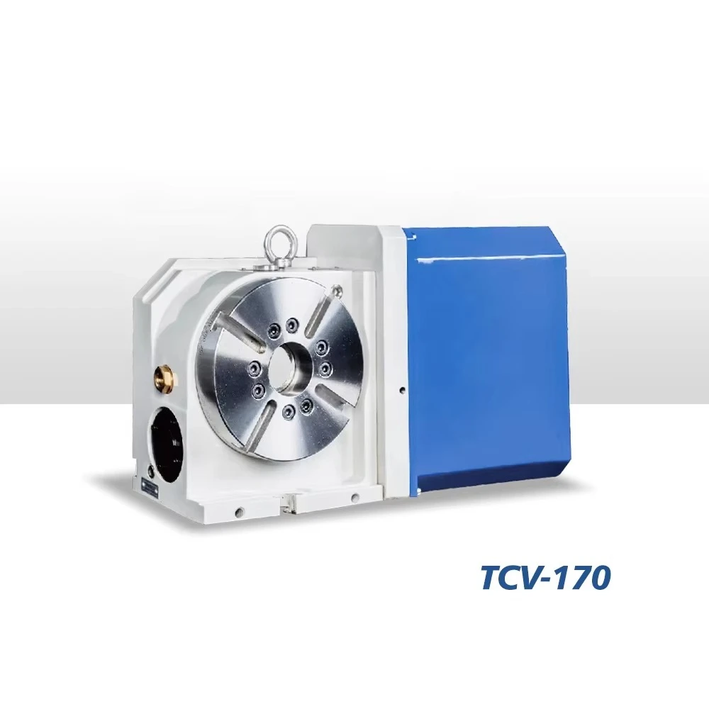 High precision CNC 4th axis rotary table, dual-use accessory for milling and lathe processing