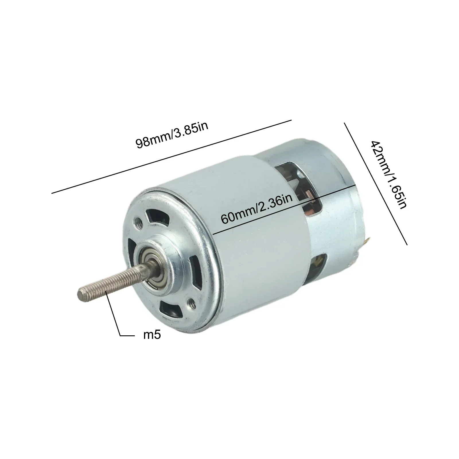 755 Motor RS755VC Lawn Mower Lithium Battery Motor 12V21V Motor Rechargeable Pure Copper Workshop Equipment Power Tools