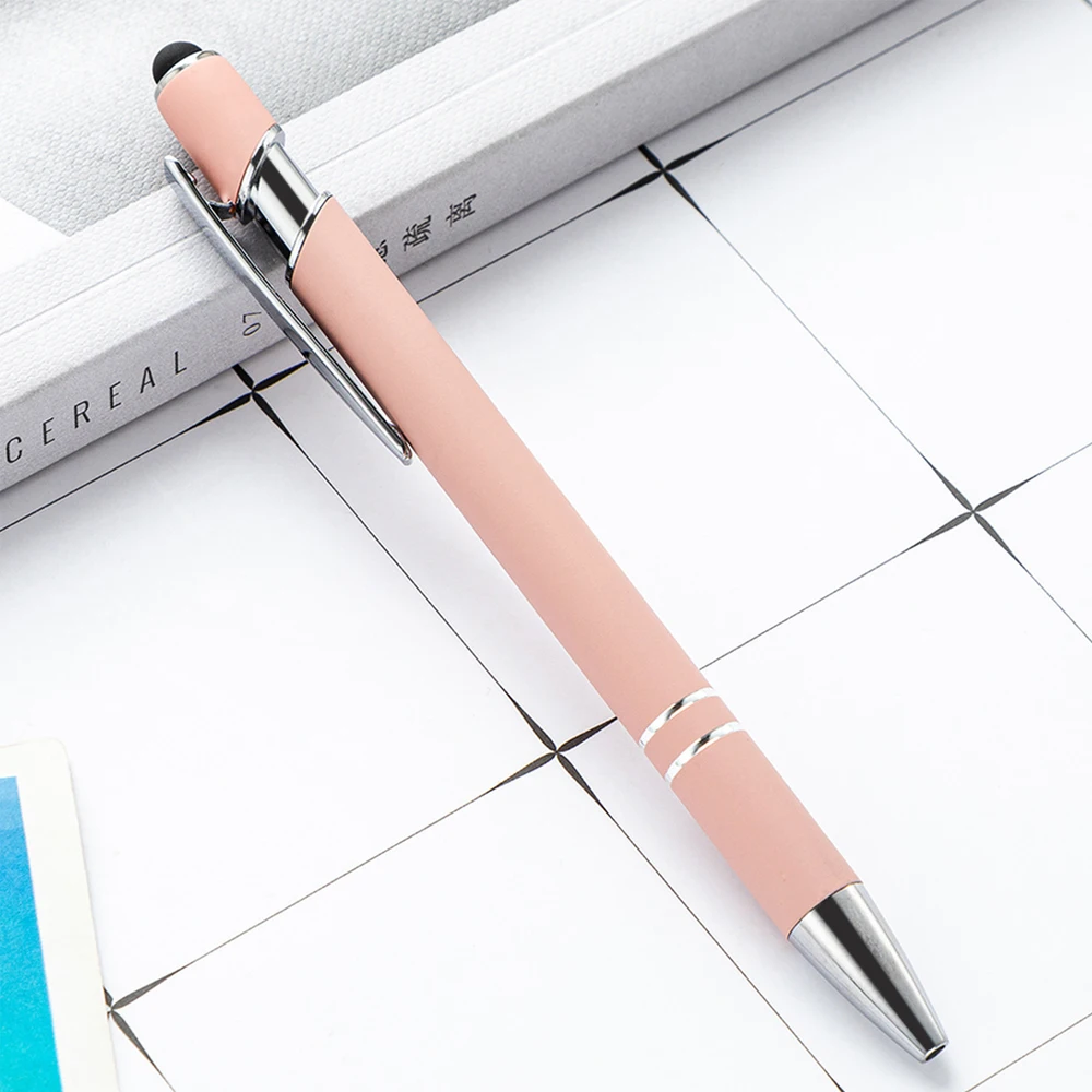 

Металлические аксессуары из розового золота, шариковая ручка, бизнес-реклама, подарок, школьные канцелярские товары