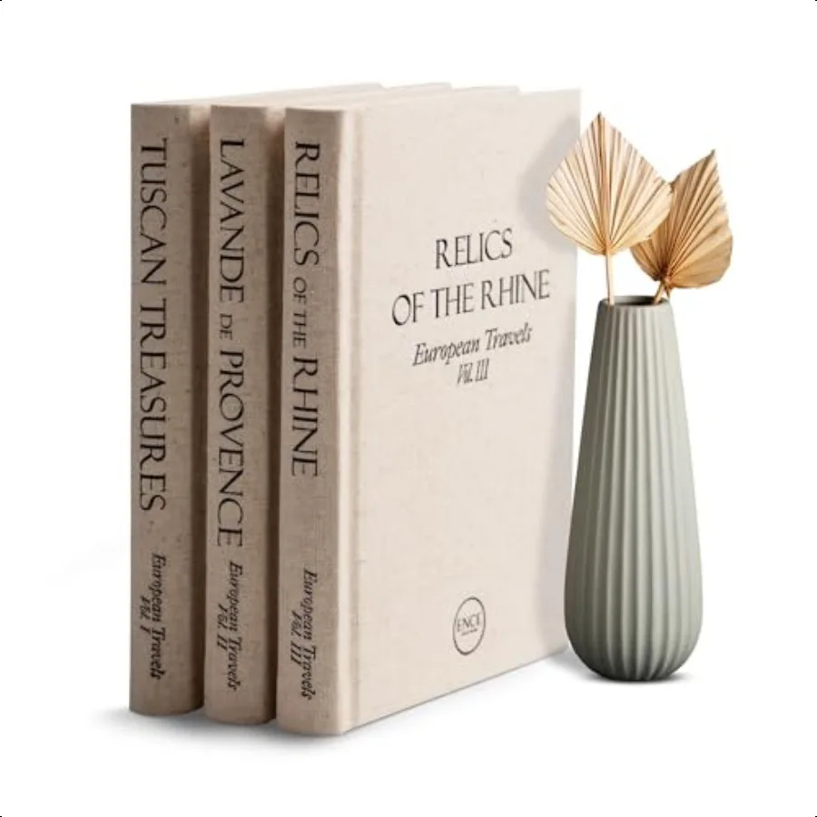 

Decorative Books for Home Decor Set of 3 Fake Books for Decoration Travel Inspired Fake Book Decor Luxury Interio Books Fake Bo