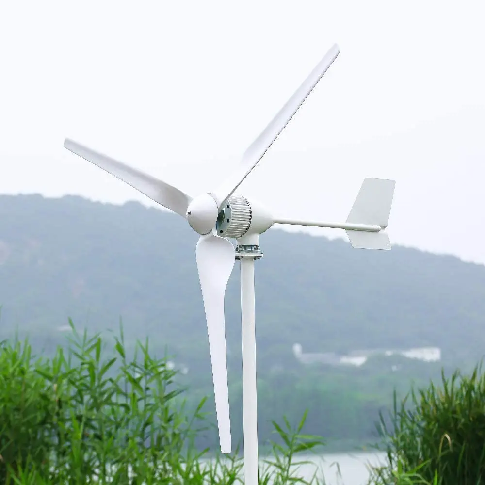 China factory 8000w free energy wind turbine 12v 24v 48v 96v horizontal axies wind generator with MPPT controller for home use