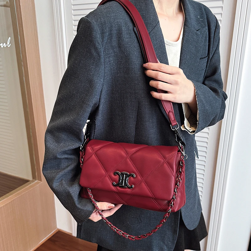 

2025 New High-end Luxury Brand Ladies Leather Tote Bag Famous Designer Paris Elegant Simple Style​