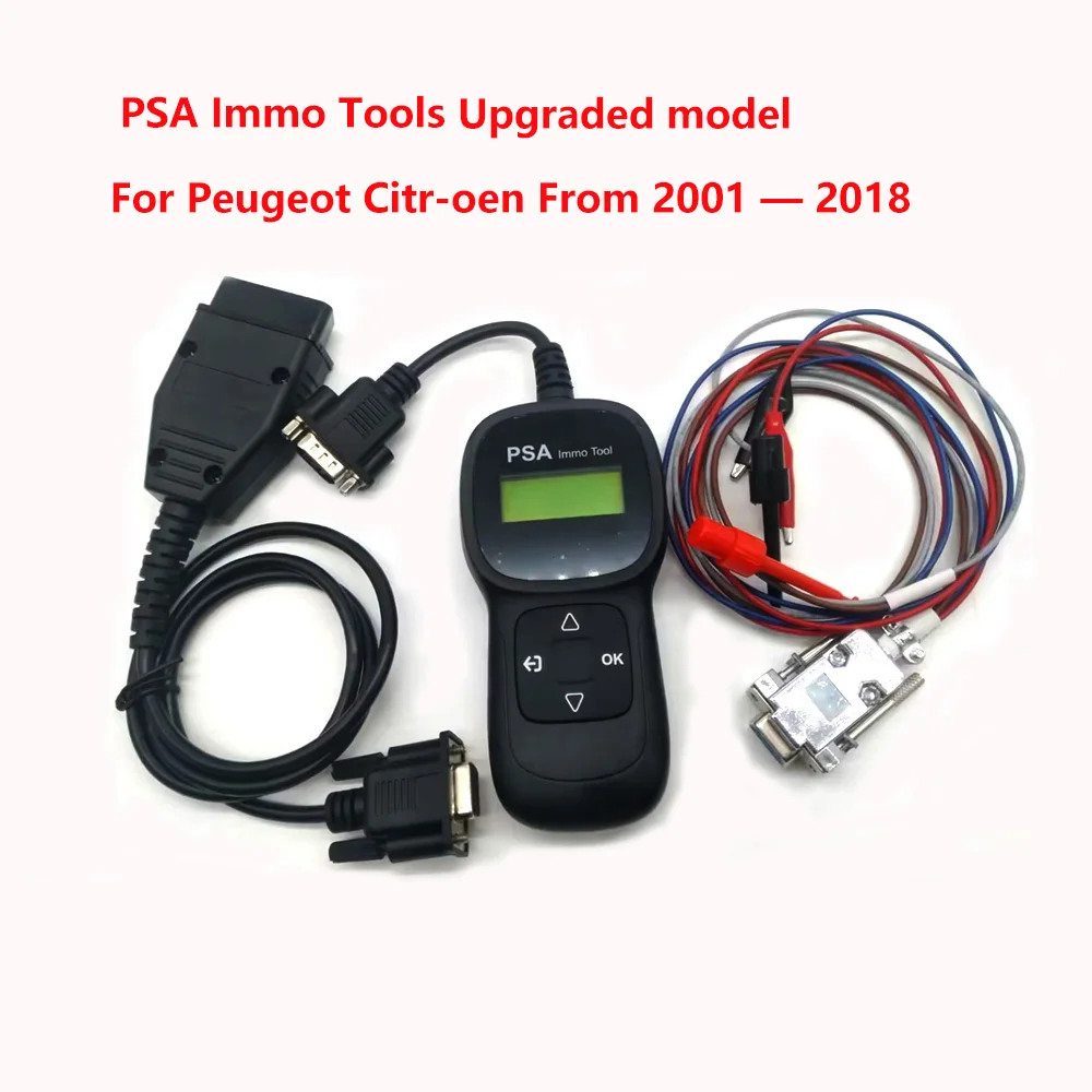 2024 PSA IMMO Tool Mark Key Simulator IMMO Emulator PIN Code Reader Calculator for Peugeot for Citroen from 2001 to 2018