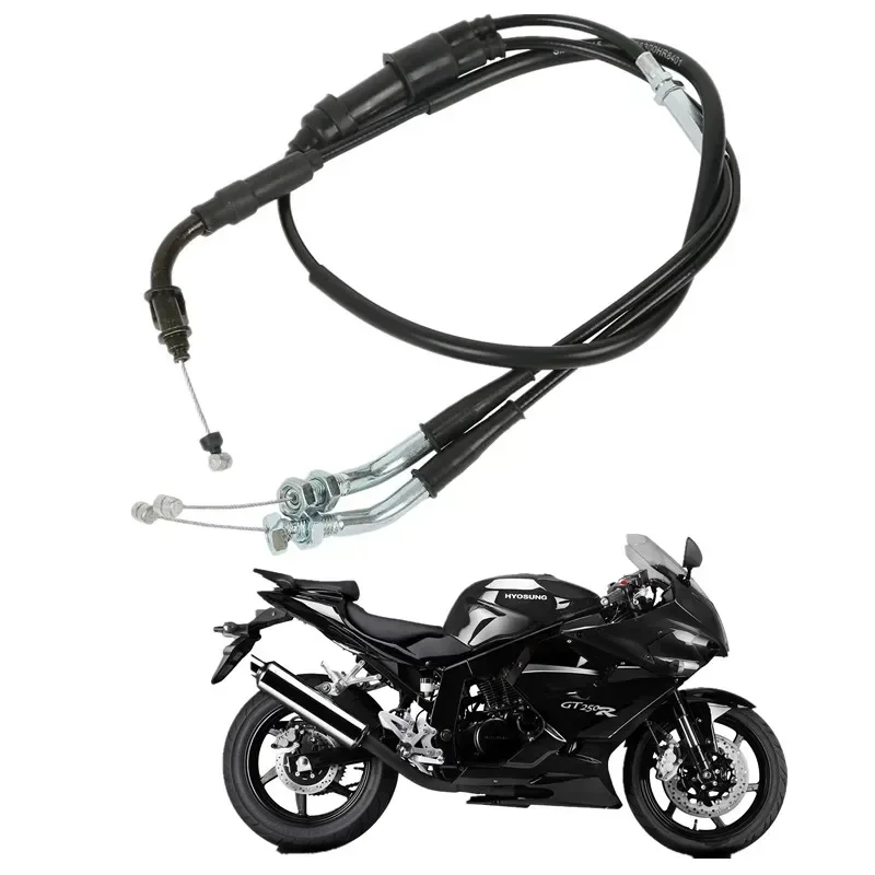 For Hyosung GT250R Kasinski Comet GT250R EFI  Motorbike Acsessories Throttle Cable