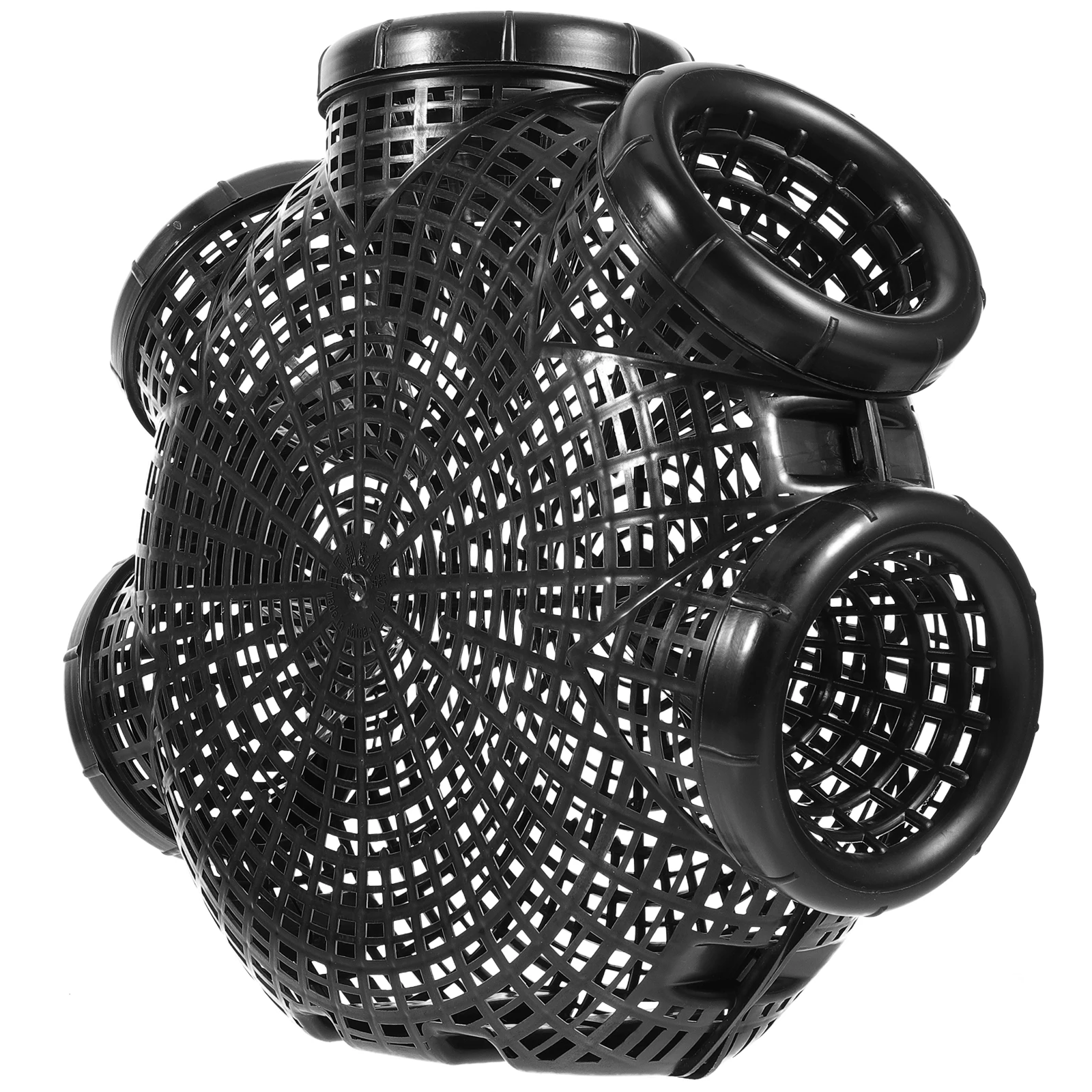 

1pcs Fish Cage Shrimp Netting Portable Crawfish Traps Reusable Fishing Mesh Saltwater Freshwater Detachable