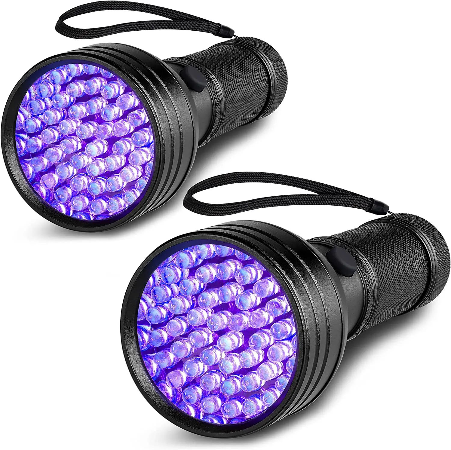 1ชิ้นไฟฉาย UV แสงสีดำ51 LED 395nm UV ไฟฉายแสงสีดำ