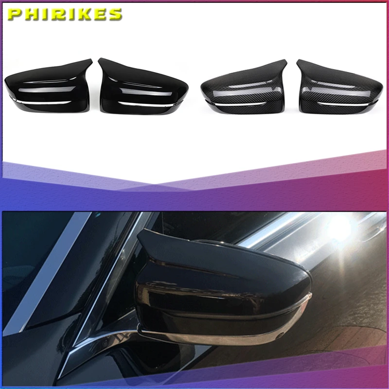 

Car Side Wing Replacement Mirror Cover For BMW 5 6 7 Series G30 G38 GT 6GT G11 G12 2016~2018 Rear-View Cover high quality types