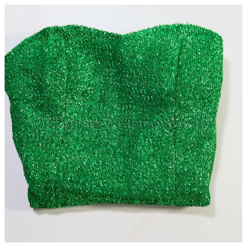 Anime Miss Tinker Bell cosplay costume mini tube sexy uniform and wigs set green dress suit Halloween for women cosplay costume