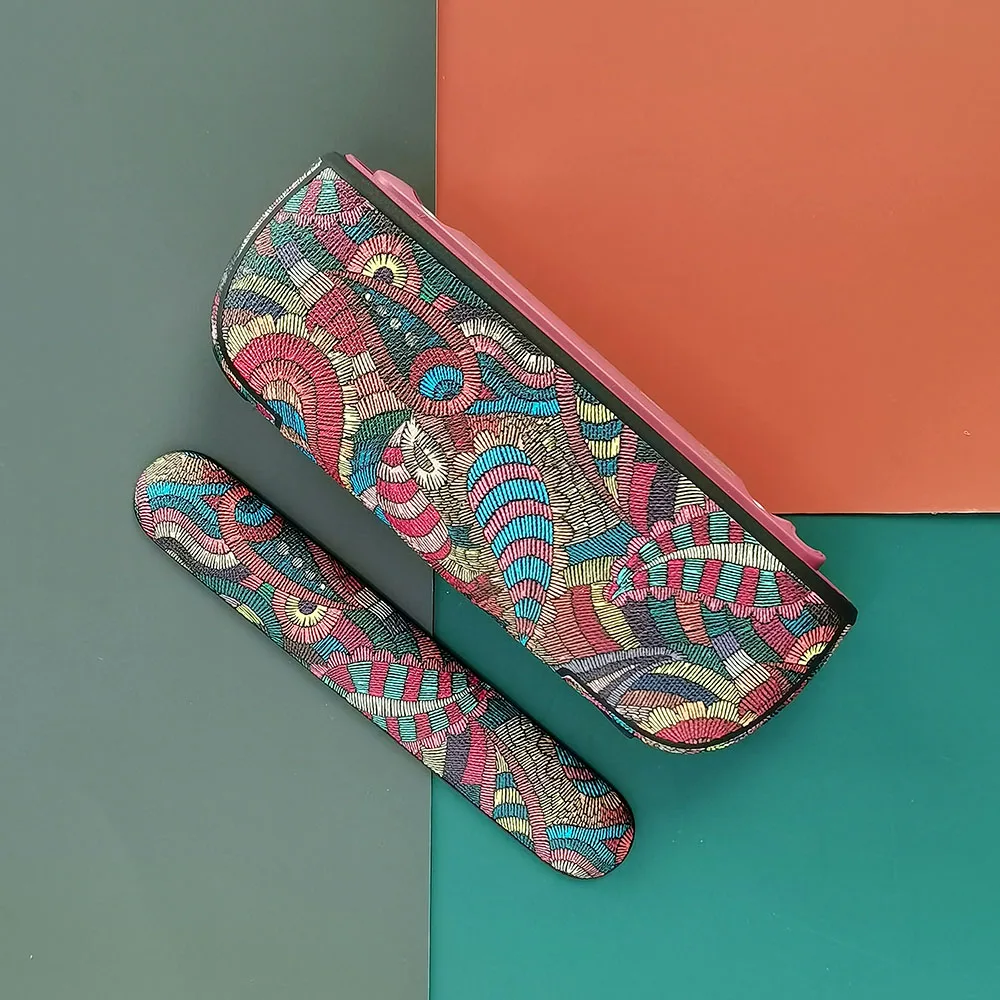 JINXINCHENG Case+ Door Cover for IQOS ILUMA Decoration Replaceable Door Cover for ICOS ILUMA E Cig for IQOS Accessories