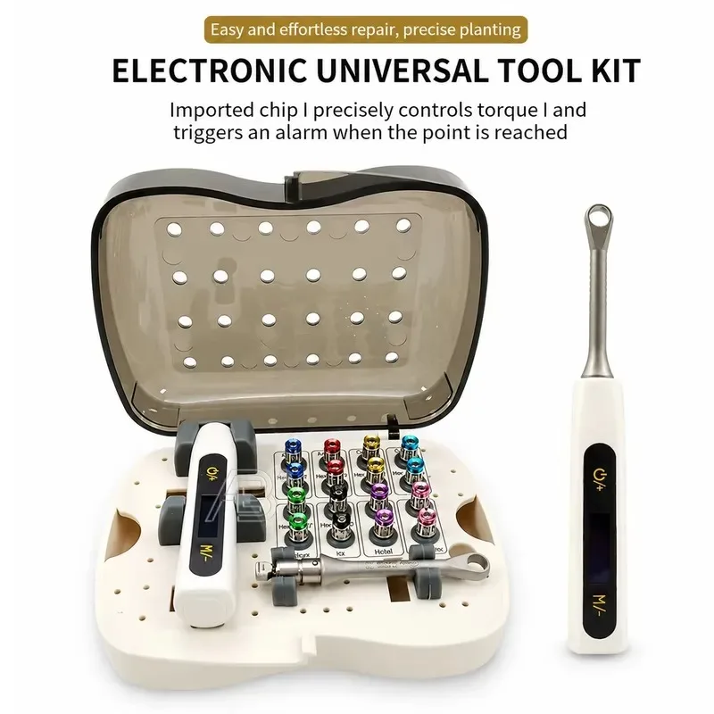 Hot Sale Electric Torque Wrench Torque Driver Wrench Ratchet With 16Pcs Colorful Screwdriver Repair Tools Kit