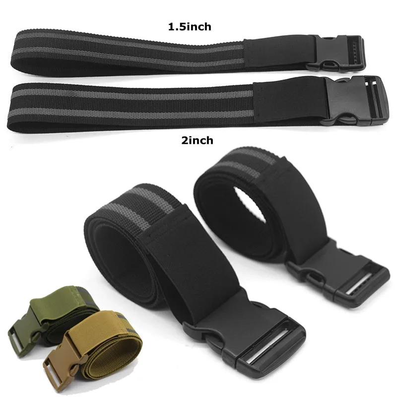 Tactical Multi-slip Elastic Drop Leg Thigh Strap for Universal Gun Holster QLS 19 22 GL 17 M9 Airsoft Hunting Accessories